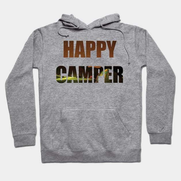 Happy Camper Hoodie by Rebekah Thompson